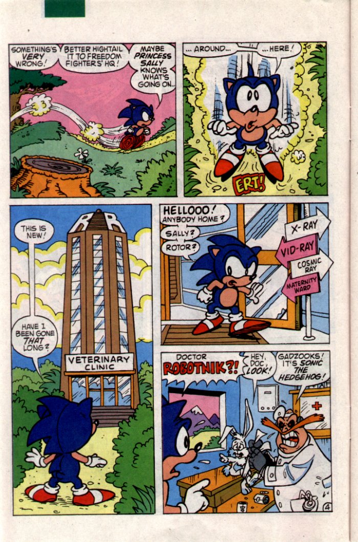Sonic - Archie Adventure Series June 1994 Page 4